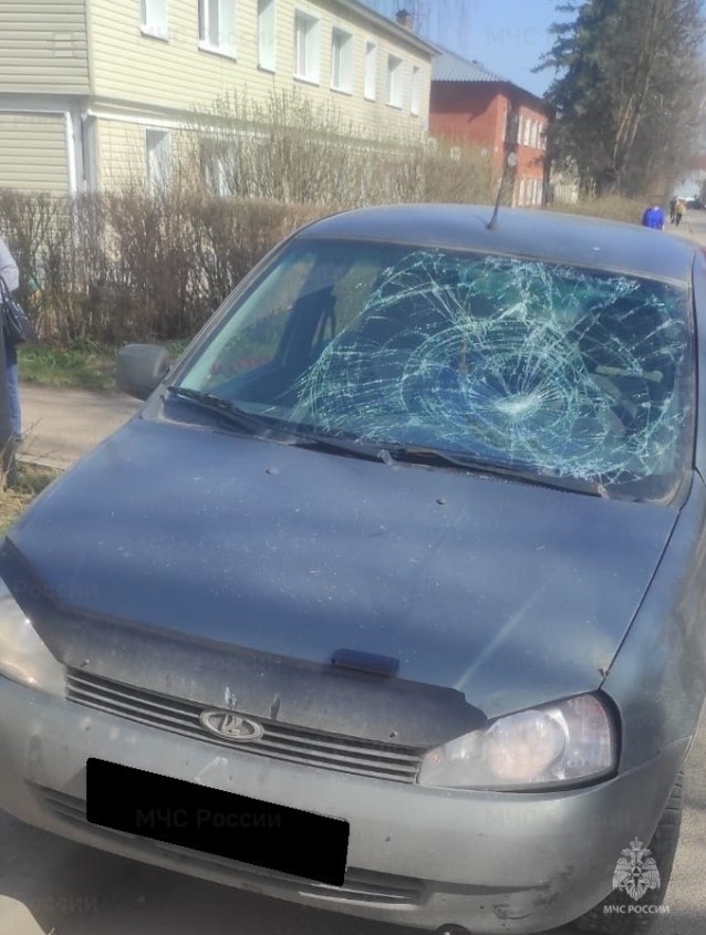 В Кондрово сбили велосипедиста